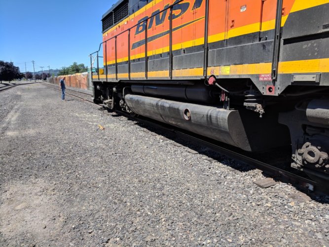Kemira rail spur repair